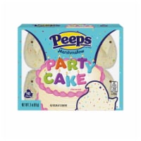 Peeps® Marshmallow Party Cake Chicks Easter Candy Pack Perspective: Main