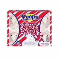 Peeps® Candy Cane Chicks Marshmallow Holiday Candy Pack Perspective: Main