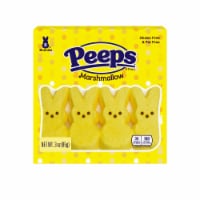 Peeps® Marshmallow Yellow Bunnies Easter Candy Pack Perspective: Main