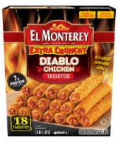El Monterey® Diablo Chicken Extra Crunchy Taquitos Perspective: Main