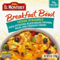 El Monterey® Veggie Scramble Frozen Breakfast Bowl Perspective: Main