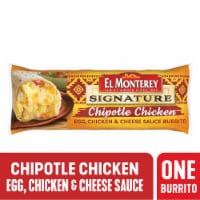 El Monterey® Signature Chipotle Chicken Frozen Breakfast Burrito