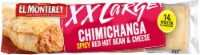 El Monterey® XXLarge! Spicy Red Hot Bean & Cheese Chimichanga Perspective: Main