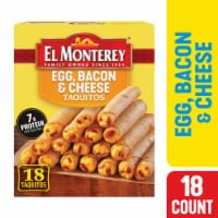El Monterey® Egg Bacon and Cheese Frozen Breakfast Taquitos