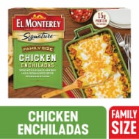 El Monterey® Signature Family Size Frozen Chicken Enchiladas Perspective: Main