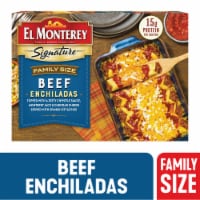 El Monterey® Signature Family Size Frozen Beef Enchiladas Perspective: Main