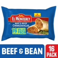 El Monterey® Beef and Bean Chimichangas Value Pack
