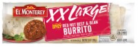 El Monterey® XXLarge!® Spicy Red Hot Beef & Bean Burrito Perspective: Main