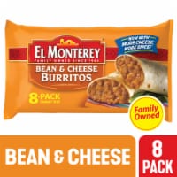El Monterey® Bean and Cheese Burritos Family Size Frozen