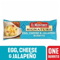 El Monterey Signature™ Egg Cheese and Jalapeno Frozen Burrito