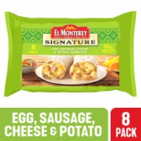 El Monterey® Signature Egg Sausage Cheese and Potato Burritos Frozen