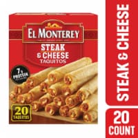 El Monterey® Steak & Cheese Frozen Flour Taquitos Perspective: Main