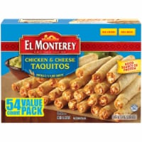 El Monterey® Chicken & Cheese Flour Taquitos Value Pack Perspective: Main