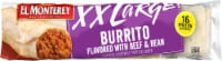 El Monterey® XX Large!® Beef & Bean Burrito Perspective: Main