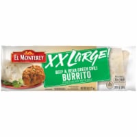 El Monterey® XX Large!® Beef & Bean Green Chili Burrito Perspective: Main