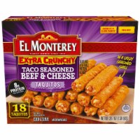 El Monterey® Extra Crunchy Taco Seasoned Beef & Cheese Taquitos Perspective: Main