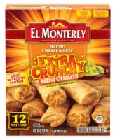 El Monterey® Extra Crunchy Nacho Cheese & Beef Mini Chimis Perspective: Main