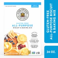 King Arthur, Gluten Free All-Purpose Baking Mix, Non-GMO Project Verified, Certified Kosher Perspective: Main