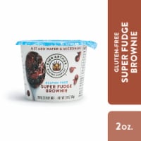 King Arthur Single Serve Super Fudge Brownie Mix, Non-GMO Project Verified, Certified Kosher Perspective: Main