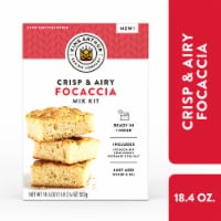 King Arthur Baking Company Crisp & Airy Focaccia Mix Kit 18.4 oz, Baking Mix, Ready in 1 hour Perspective: Main