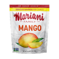 Mariani® No Added Sugar Dried Mango Perspective: Main