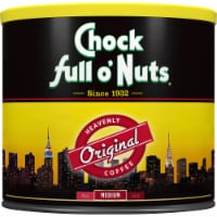 Chock Full o' Nuts Original Medium Roast Ground Coffee Perspective: Main
