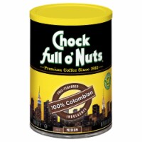 Chock Full o' Nuts® 100% Colombian Medium Roast Ground Coffee Perspective: Main