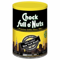 Chock Full o' Nuts® New York Dark Roast Ground Coffee Perspective: Main