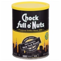 Chock Full o' Nuts® New York Dark Roast Ground Coffee Perspective: Main