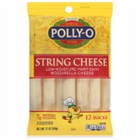 Polly-O Mozzerella String Cheese Perspective: Main