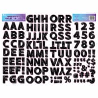 Royal Brites® Repositional 3D Project Letter Stickers - Black