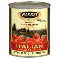 Alessi® Whole Pear Shaped with Basil Italian Peeled Tomatoes