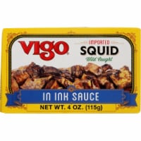 Vigo KHFM00000844 Spanish Squid in Ink Sauce, 4 oz Perspective: Main