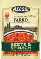 Alessi® All Natural Farro with Beets & Spinach