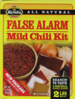 Wick Fowler's False Alarm Mild Chili Mix Kit Perspective: Main