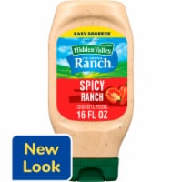 Hidden Valley Gluten Free Spicy Original Ranch Secret Sauce, 12 fl oz, Pack  of 6