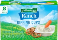 Hidden Valley Original Ranch Salad Dressing To Go Dipping Cups Perspective: Main