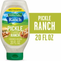 Hidden Valley Pickle Flavored Ranch Dressing Salad Dressing for Quick Meals Perspective: Main