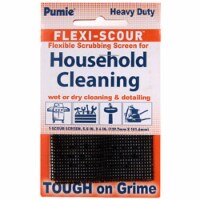 US Pumice FLEX-24C Pumice Flexi Scour Screen On Clip Strip- Pack of 24