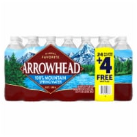Arrowhead® Mountain Spring Bottled Water Perspective: Main