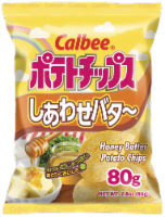 Calbee® Honey Butter Potato Chips Perspective: Main