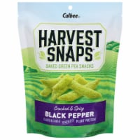 Harvest Snaps® Cracked and Spicy Black Pepper Green Pea Snack Crisps