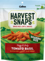 Calbee® Harvest Snaps® Tangy & Zesty Tomato Basil Baked Red Lentil Snacks Perspective: Main