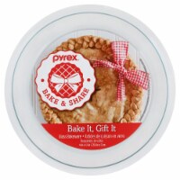 Pyrex Glass Pie Plate - Clear Perspective: Main