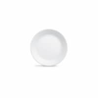 Corelle Livingware Laminated Glass Plate - Winter Frost White Perspective: Main