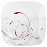 Corelle® Square Splendor Lunch Plate - White Perspective: Main