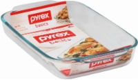 Pyrex Basics Oblong Baking Dish - Clear Perspective: Main