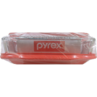 Pyrex Basics Rectangular Glass Bakeware - Red