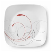 Corelle® Splendor Square Plate - White/Red