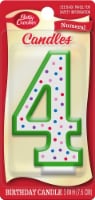 BC Numeral Candle #4 Ea Perspective: Main